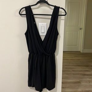 Black romper size Large